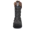 GLOBALWIN Women’s Snow Boots Waterproof Mid-Calf Winter Boots with Thermal Fleece Lining, Insulated Cold Weather Protection, and Non-Slip Sole for Snowy Commutes(1817 Grey)