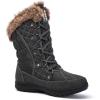 GLOBALWIN Women’s Snow Boots Waterproof Mid-Calf Winter Boots with Thermal Fleece Lining, Insulated Cold Weather Protection, and Non-Slip Sole for Snowy Commutes(1817 Grey)