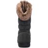 GLOBALWIN Women’s Snow Boots Waterproof Mid-Calf Winter Boots with Thermal Fleece Lining, Insulated Cold Weather Protection, and Non-Slip Sole for Snowy Commutes(1817 Grey)