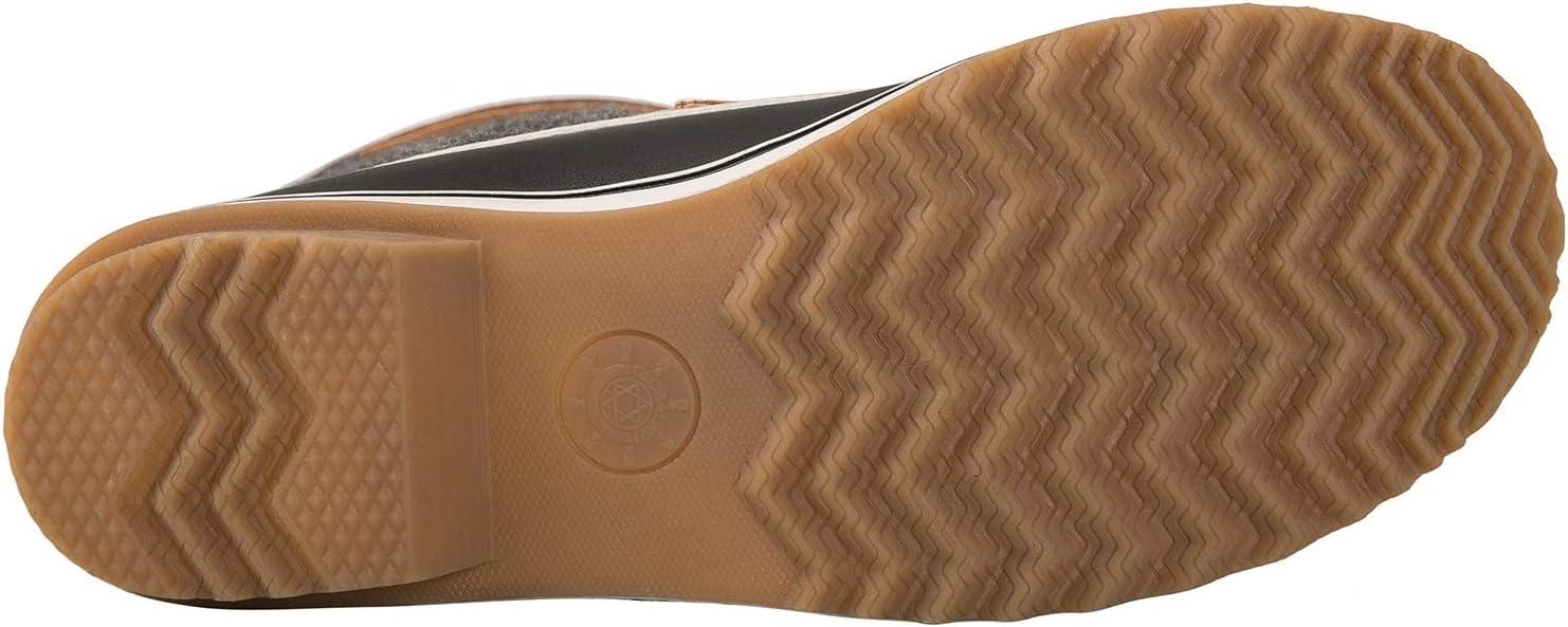 imageGLOBALWIN Womens Mid Calf Winter Snow Boots1907brownGrey