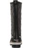 GLOBALWIN Women’s Mid Calf Winter Snow Boots(1907black/Grey)