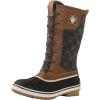GLOBALWIN Women’s Mid Calf Winter Snow Boots(1907brown/Grey)