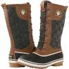 GLOBALWIN Women’s Mid Calf Winter Snow Boots(1907brown/Grey)