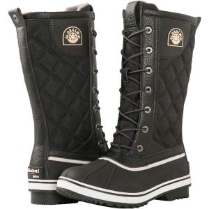 GLOBALWIN Women’s Mid Calf Winter Snow Boots(1907black)