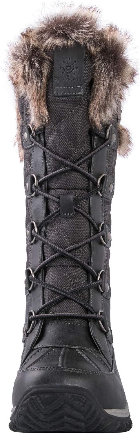 imageGLOBALWIN Womens MidCalf Fleece Lined Winter Boots