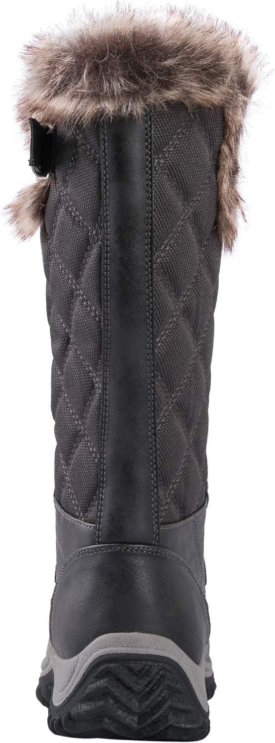 imageGLOBALWIN Womens MidCalf Fleece Lined Winter Boots