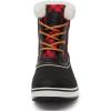 GLOBALWIN Women’s 1727 Waterproof Snow Boots (9 (M) US Women’s, 1727BLACK/RED)