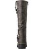 GLOBALWIN Women’s Chunky Low Heels Boots Knee High Boots For Women(19yy15 Grey)