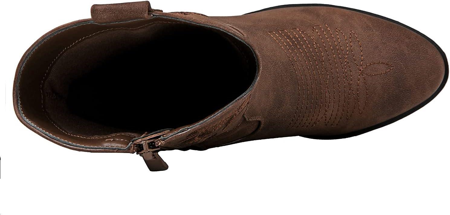 imageGLOBALWIN Cowboy Boots for Women Classic Round Toe Western Booties with Comfort Insole Embroidered Almond Toe Cowgirl Boots Versatile 2 Block Heel Fashion Boots for Concerts amp Daily Wear19yy16 Camel