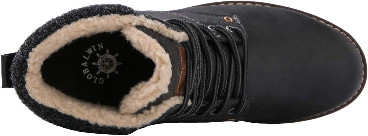 imageGLOBALWIN Mens Moc Toe Winter Combat Boots1926grey