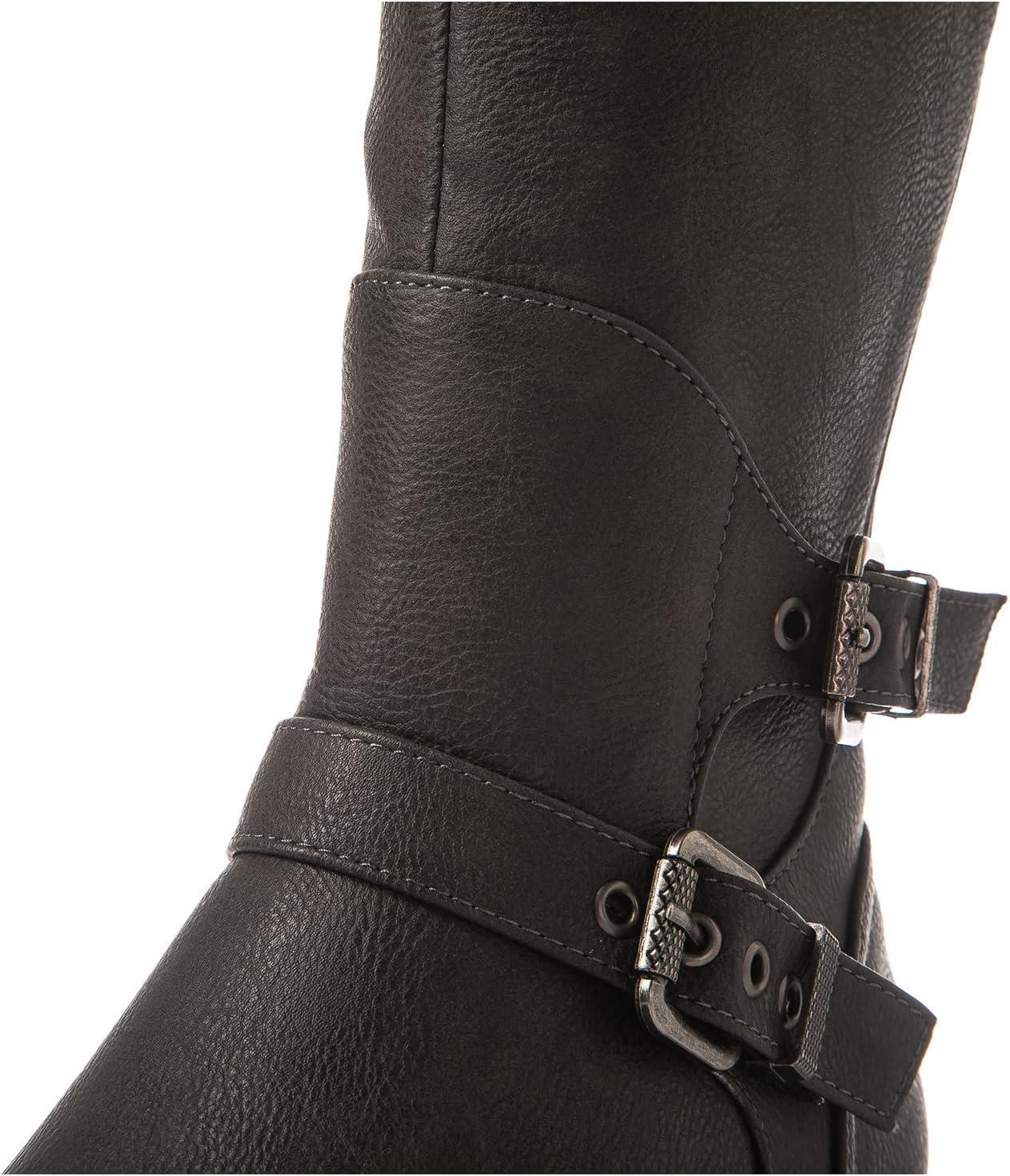 imageGLOBALWIN Womens Knee High Fashion Boots For Women21yy10 Grey