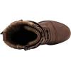 GLOBALWIN 1903 Women’s Fashion Low Heels Lace Up Ankle Boots Combat Boots For Women(1903brown)