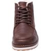 GLOBALWIN Mens Classic Lace Up Winter Water Resistnat Chukka Boots(1640 Dark Brown)