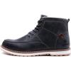 GLOBALWIN Mens Classic Lace Up Winter Water Resistnat Chukka Boots(1640 Grey)