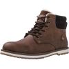 GLOBALWIN Men’s Moc Toe Winter Combat Boots(1926brown)