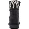 GLOBALWIN Women’s Ankle Booties Fashion Combat Boots Fall Boots For Women Comfortable Low Heel(2121 Black2)