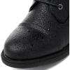GLOBALWIN Women’s Ankle Booties Fashion Combat Boots Fall Boots For Women Comfortable Low Heel(2121black)