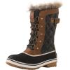 GLOBALWIN Women’s Asymmetrical Mid-Calf Fashion Snow Boots(1908brown/Grey)