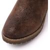 GLOBALWIN Women’s Biker Boots, Black, GW-W21YY13, Ankle Boots, Bootie, Zip Closure, Block Heel, All-Day Comfort, Versatile, Ethically Made(21yy13brown)