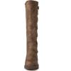 GLOBALWIN Women’s Boots Back Lace Up Fall Winter Fashion Knee High Boots For Women(22yy08 Camel2)