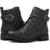 GLOBALWIN Women’s Combat Boots Ankle Booties Fashion Comfortable Boots For Women(21yy03 Grey)