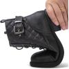 GLOBALWIN Women’s Combat Boots Ankle Booties Fashion Comfortable Boots For Women(21yy03 Grey)