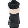 GLOBALWIN Women’s Combat Boots Dressy Lace Up Ankle Boots For Women Low Heel(1815black)