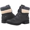 GLOBALWIN Women’s Combat Boots Dressy Lace Up Ankle Boots For Women Low Heel(1815grey)