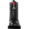 GLOBALWIN Women’s Combat Boots Lace Up Boots For Women Ankle Booties For Women Low Heel(19yy26 Black)