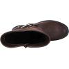 GLOBALWIN Women’s Fall Fashion Biker Boots Mid Calf Boots For Women Low Heel(18yy05 Brown)