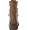 GLOBALWIN Women’s Fashion Low Heels Lace Up Ankle Boots(22yy06 Camel)