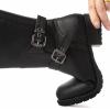 GLOBALWIN Women’s Knee High Fashion Boots For Women(21yy10 Black)