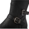 GLOBALWIN Women’s Knee High Fashion Boots For Women(21yy10 Black)