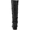 GLOBALWIN Women’s Knee High Fashion Boots Riding Boots For Women(21yy10 Black2)