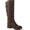 GLOBALWIN Women’s Knee High Fashion Boots Riding Boots For Women(21yy10 Brown2)