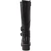 GLOBALWIN Women’s Knee-High Riding Boots Tall Fashion Boots with Chunky Low Heel & Side Zipper Everyday Wear Casual Boots For Women(19yy15 Black2)