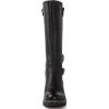 GLOBALWIN Women’s Knee-High Riding Boots Tall Fashion Boots with Chunky Low Heel & Side Zipper Everyday Wear Casual Boots For Women(19yy15 Black2)