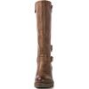 GLOBALWIN Women’s Knee-High Riding Boots Tall Fashion Boots with Chunky Low Heel & Side Zipper Everyday Wear Casual Boots For Women(19yy15 Camel2)