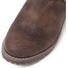 GLOBALWIN Women’s Mid Calf Dress Boots Biker Motorcycle Riding Boots Women For Women(21yy08brown)
