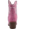GLOBALWIN Women’s Mid Calf The Western Cowboy Boots Fashion Cowgirl Boots For Women Low Heel(22yy10 Pink)