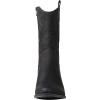 GLOBALWIN Women’s Mid Calf The Western Cowgirl Boots Fashion Cowboy Boots For Women Chunky Low Heel(19yy17black)