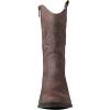 GLOBALWIN Women’s Mid Calf The Western Cowgirl Boots Fashion Cowboy Boots For Women Chunky Low Heel(19yy17brown)