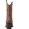 GLOBALWIN Women’s Mid Calf The Western Cowgirl Boots Fashion Cowboy Boots For Women Chunky Low Heel(19yy17camel)