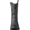 GLOBALWIN Women’s Mid Calf The Western Cowgirl Boots Fashion Cowboy Boots For Women Chunky Low Heel(19yy17grey)