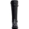 GLOBALWIN Women’s Quilted Knee High Boots Low Heel Comfortable Fashion Dressy Riding Boots For Women(19yy03black)