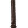 GLOBALWIN Women’s Quilted Knee High Fashion Boots Strappy Boots For Women(21yy10 Brown5)
