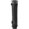 GLOBALWIN Women’s Quilted Knee-High Fashion Dressy Riding Boots(17yy01 Black3)