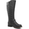 GLOBALWIN Women’s Quilted Knee-High Fashion Dressy Riding Boots(17yy01 Grey)