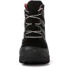 GLOBALWIN Women’s Snow Boots Waterproof Ankle Booties Winter Boots For Women, Insulated Warm Black Fur Boots, Non-Slip Outdoor Hiking Boots For Rain and Snow(1817 Black3)