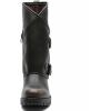 GLOBALWIN Women’s The Twisted Rider Motorcycle Boots Mid-Calf Fashion Boots For Women Low Heel(18yy01 Distressed Brown)